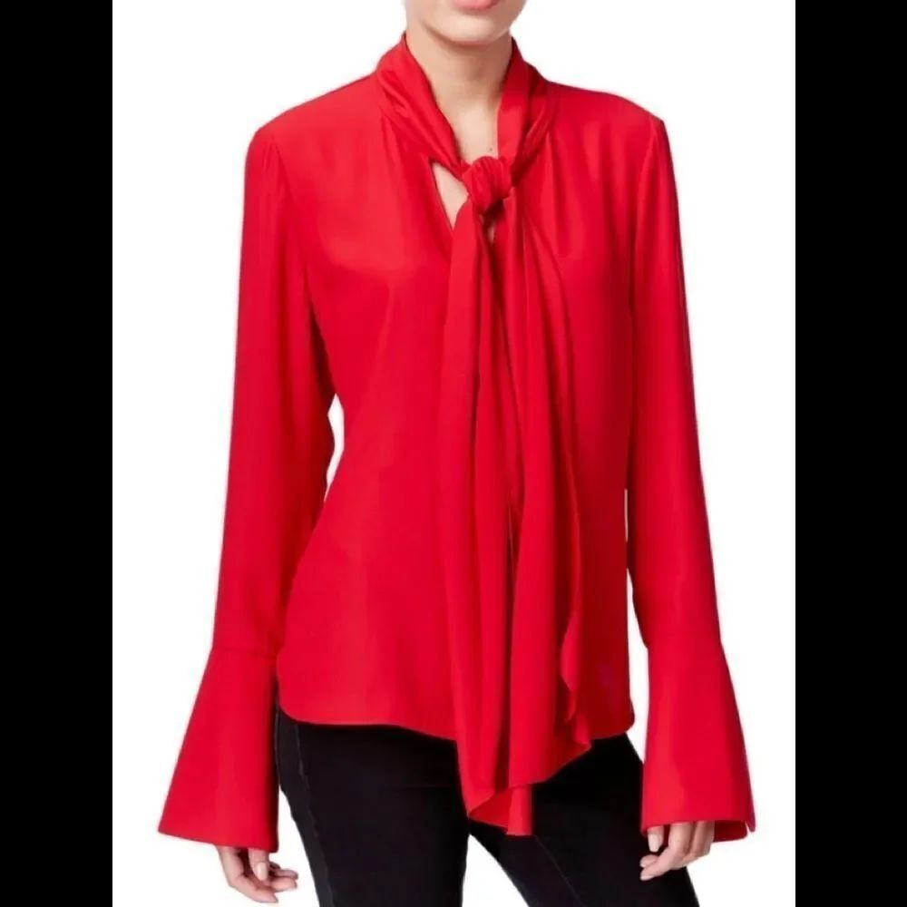 Rachel Roy lipstick red top. - Picture 4 of 7